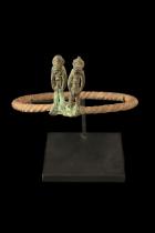 Published Shrine Bracelet wth Standing Couple - Bwa People, Burkina Faso 1