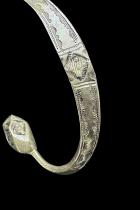 Silver Bracelet - Tuareg People, nomads of the south Sahara. 4