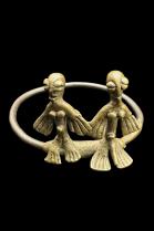 Shrine Bracelet wth Standing Couple - Bwa People, Burkina Faso