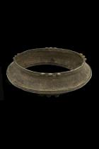 Copper Alloy Bracelet - Mossi People, Burkina Faso 1