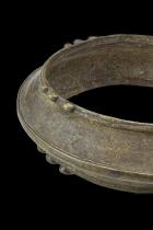 Copper Alloy Bracelet - Mossi People, Burkina Faso 5