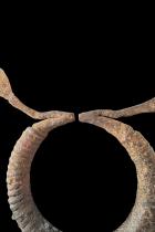 Hand-Forged Iron Currency Torque - Mumuye or Chamba People, Nigeria. 5