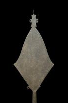 Iron Staff Finial Ceremonial Spear Currency, Mbole People, Democratic Republic of Congo. 2