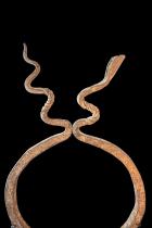 Hand- Forged Iron Currency Torque - Mumuye or Chamba People, Nigeria. 4