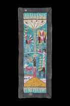 Kaross Embroidered Wall-hanging - South Africa 7