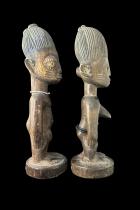 Ibeji Pair - Yoruba People, Nigeria (#0290) 4