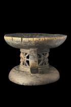 Wooden Stool - Lwena (Luena) People, Angola - Sold 3