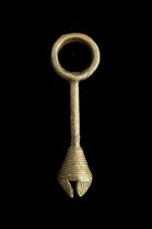 Bronze Bell/Ring Pendant -Vere People bordering Cameroon and Nigeria