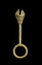 Bronze Bell/Ring Pendant -Vere People bordering Cameroon and Nigeria 6