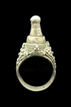 Tribal Silver Ring - Tuareg People, the Nomads of the south Sahara - Size 9